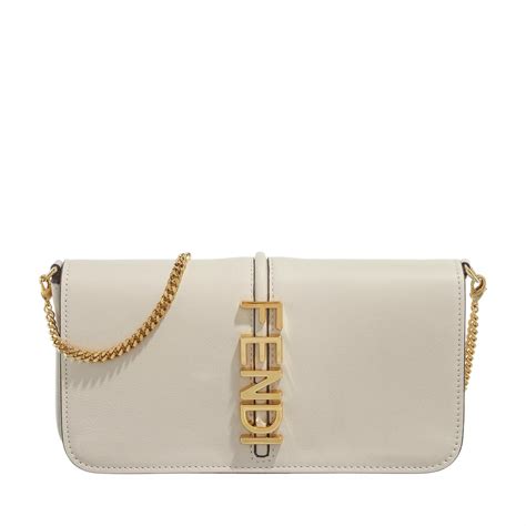 fendi girl wallet|fendi wallet on chain white.